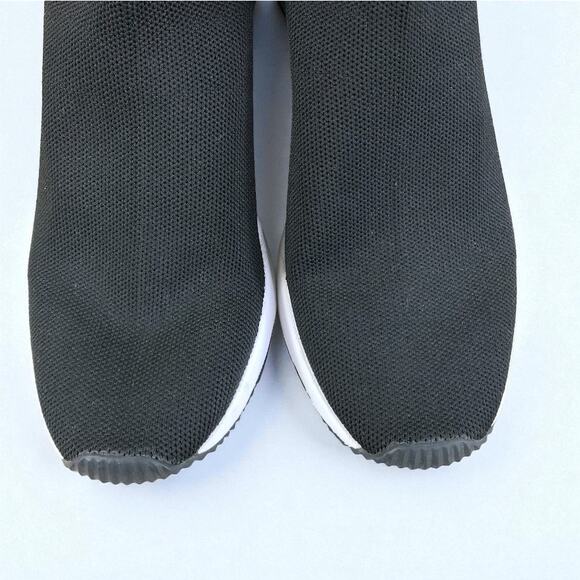 MICHAEL MICHAEL KORS Skyler Stretch-Knit Sock Sneaker Bootie Sz10 Black Stylish - Picture 10 of 13